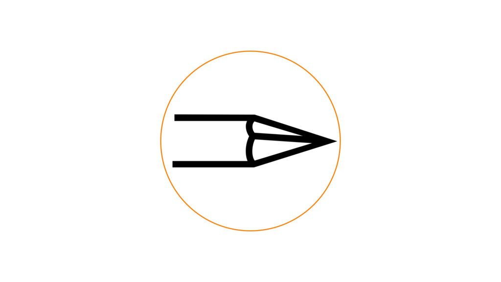 Point Electrode Technomed Disposable Monopolar Needle Electrodes – Trocar Point – Technomed
