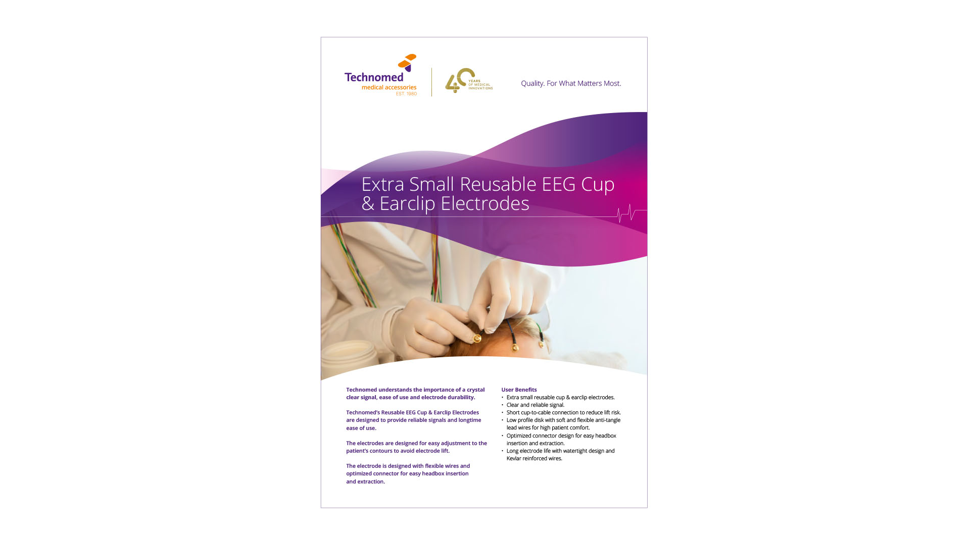 Technomed Resources T-2025-008-03_EN Extra Small Reusable Cup Datasheet