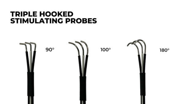Neurosign Disposable Stimulating Probes Triple Hooked